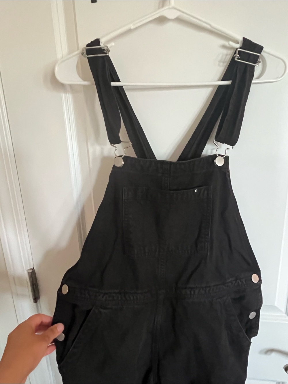 Everlane Black Wide-leg Women’s Overalls